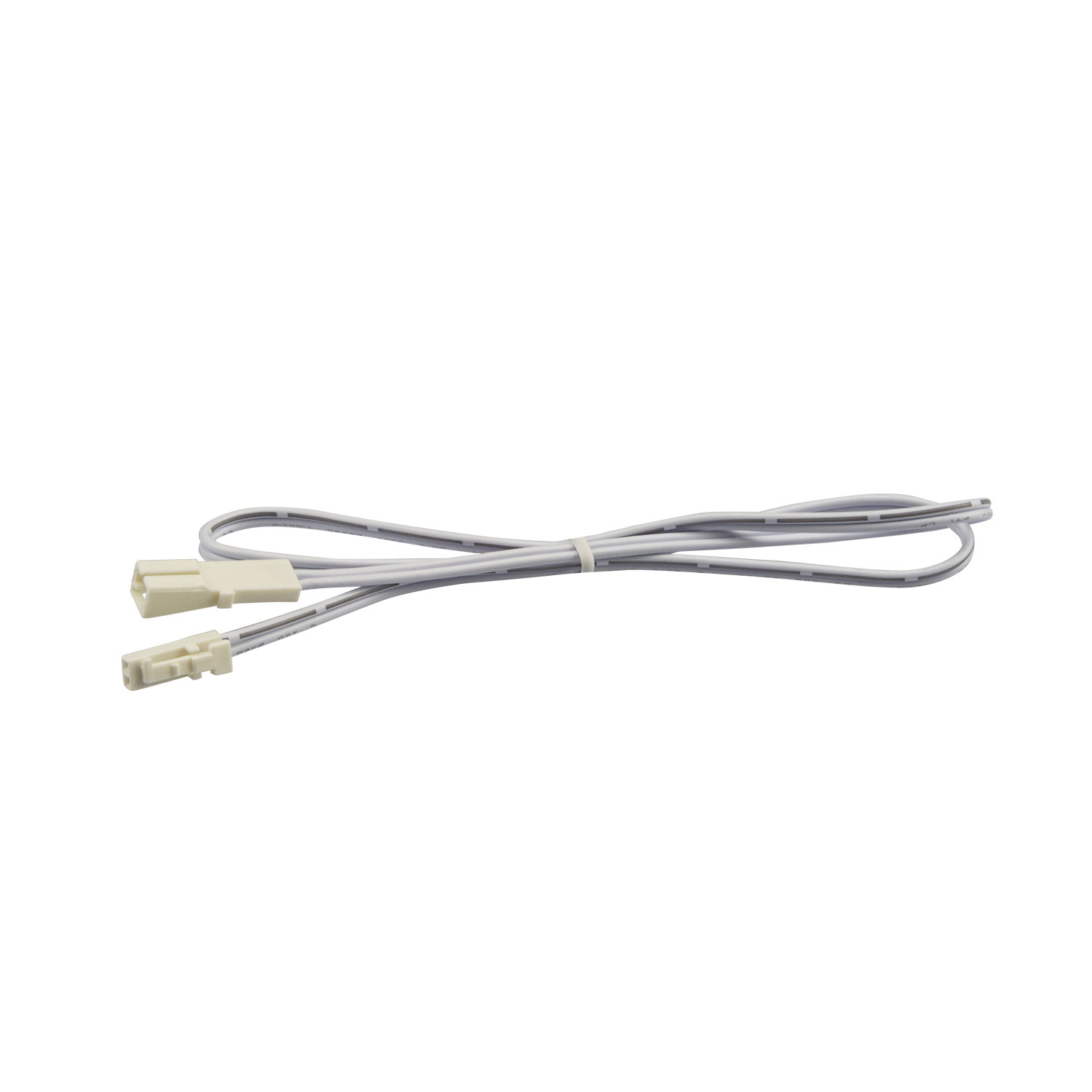 ISOLED MiniAMP Verlängerung male-female 50cm 2-polig weiß max. 3A