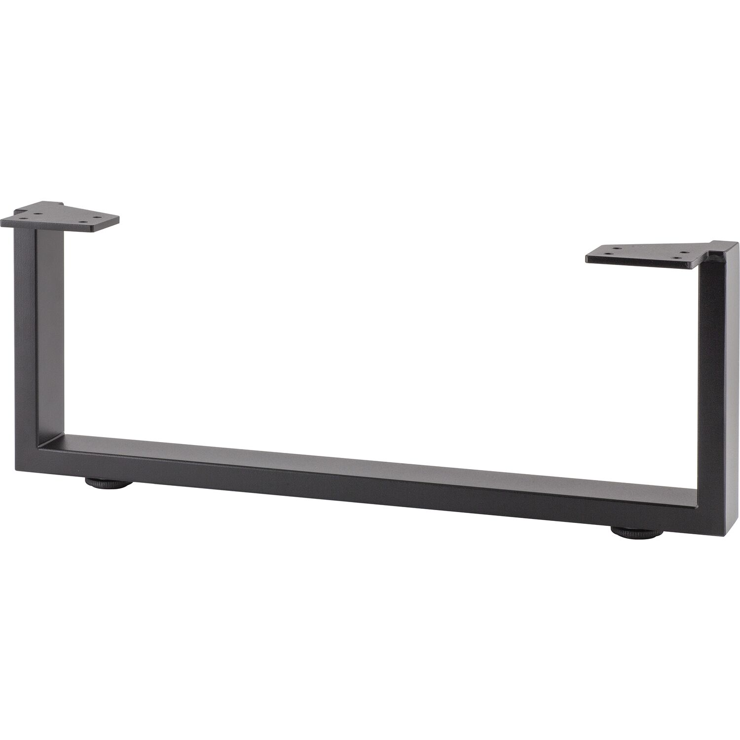 Simausrom Möbelkufe Regular 400 x 160 mm Stahl schwarz pulverbeschichtet