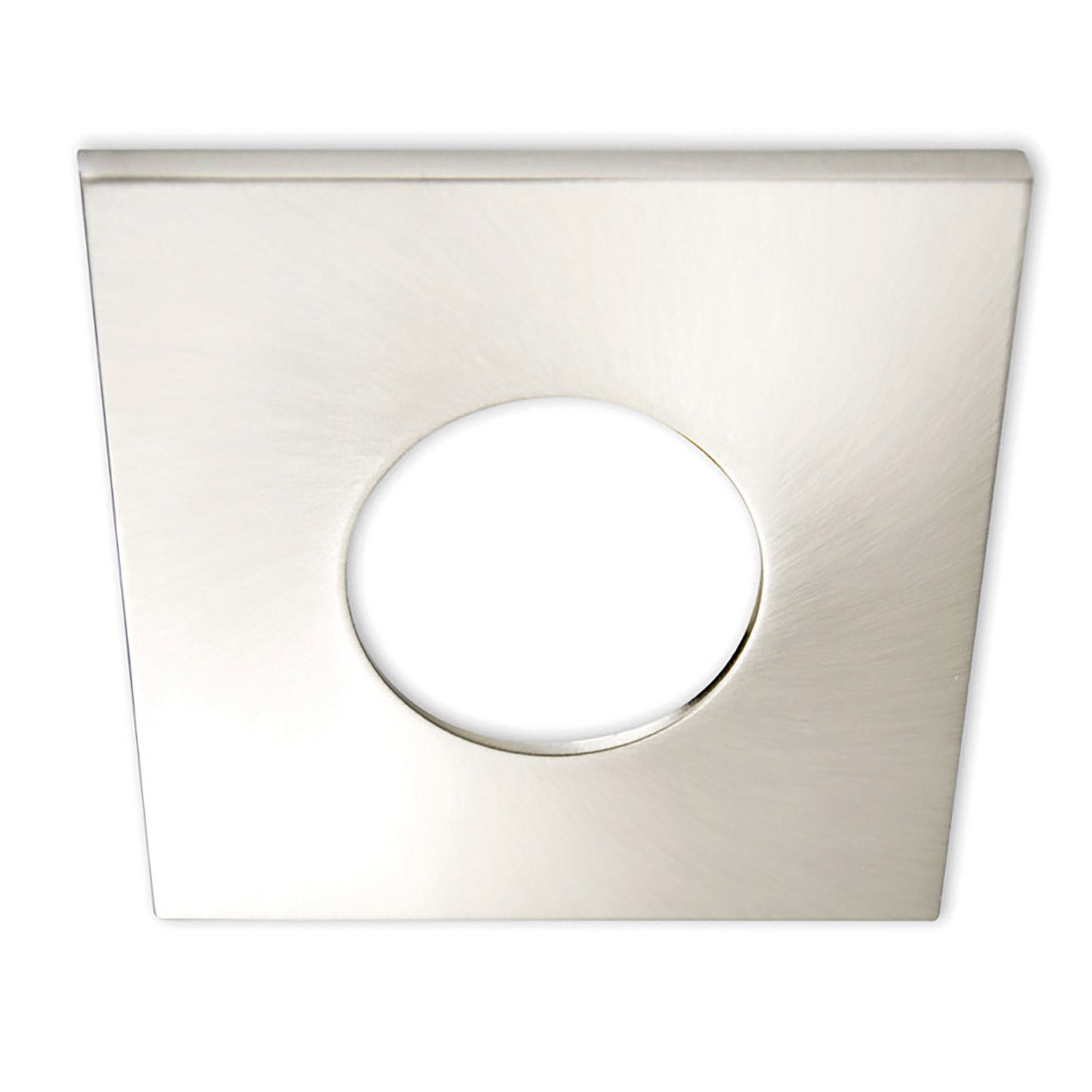 ISOLED Cover Aluminium eckig nickel gebürstet für Sys-68