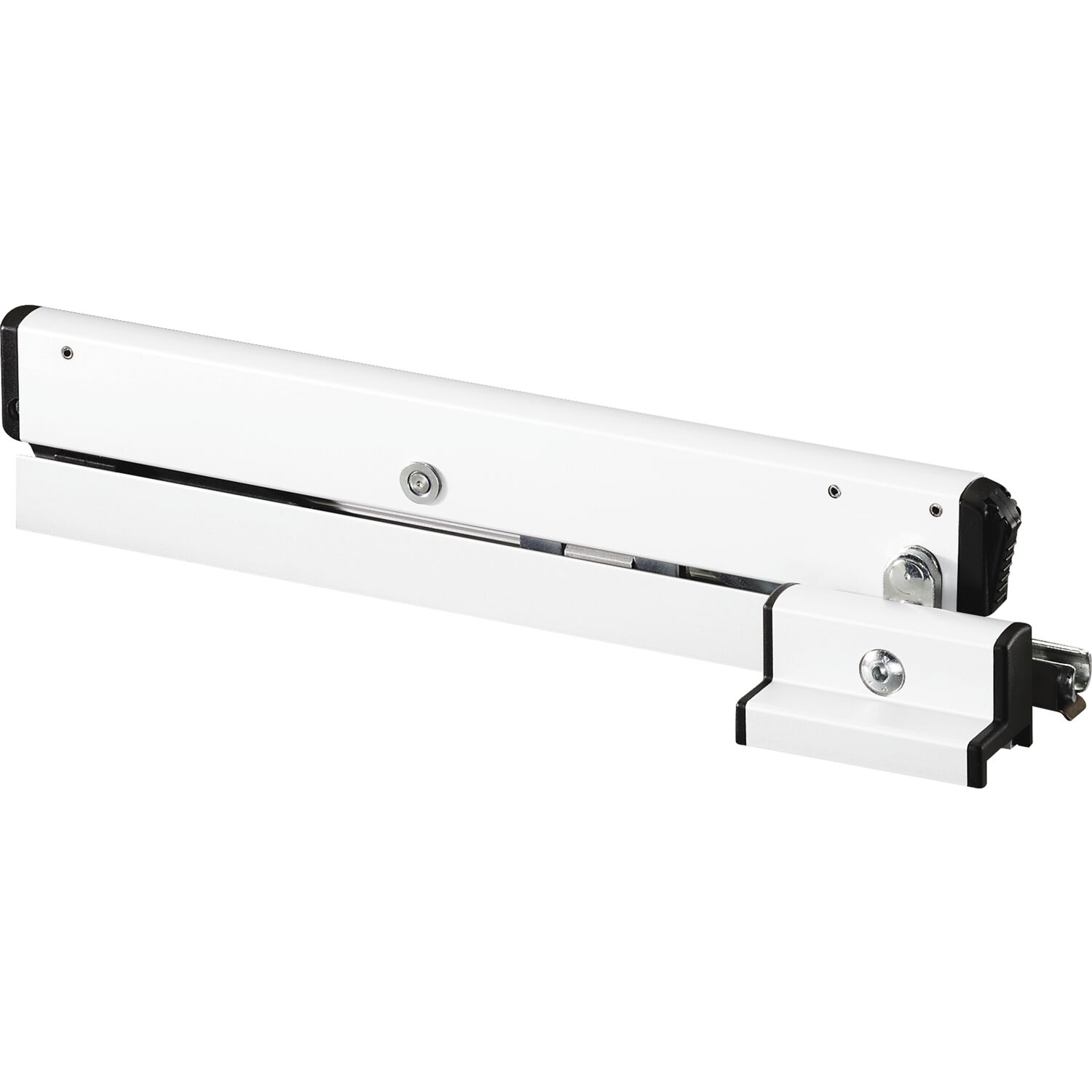 GEZE OL90N Öffnerschere mit Flügelbock Standard, Alu weiß RAL 9016