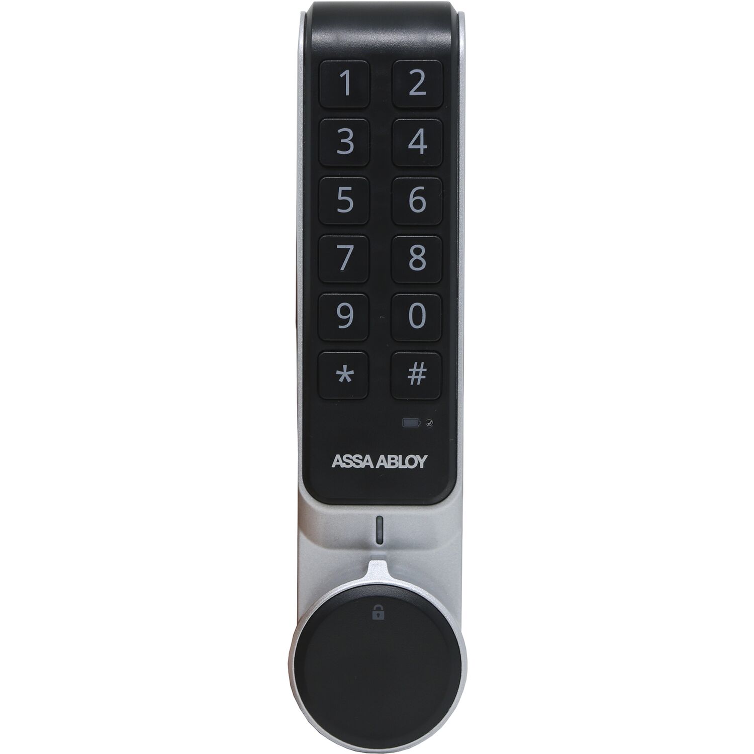 ASSA ABLOY Elektronisches Schrankschloss ML53PA PIN-vertikal Langform,TS 16-22mm