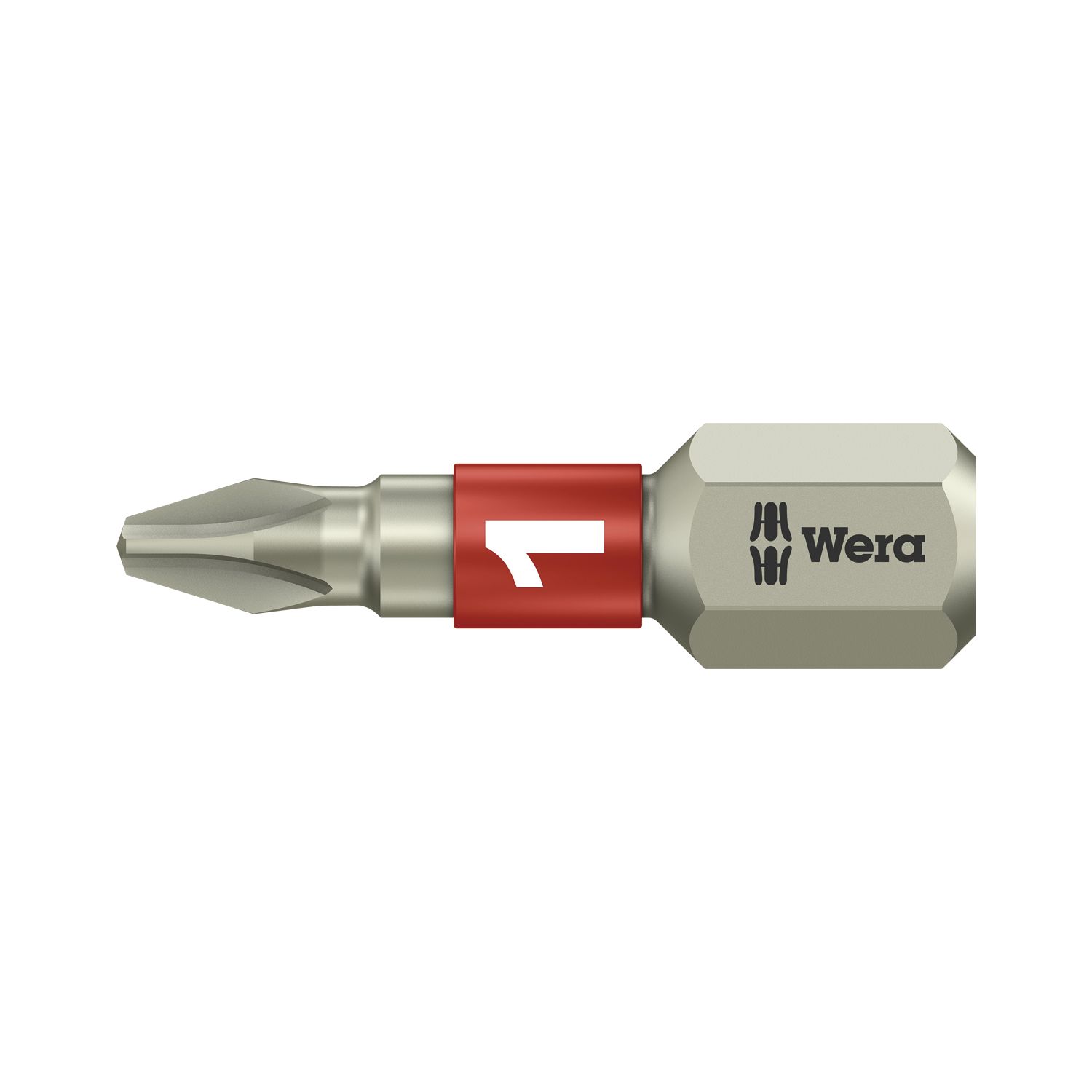 Wera Bit-Einsatz Edelstahl 3851/1TS 1/4"sechskant PH 1/25 mm Phillips
