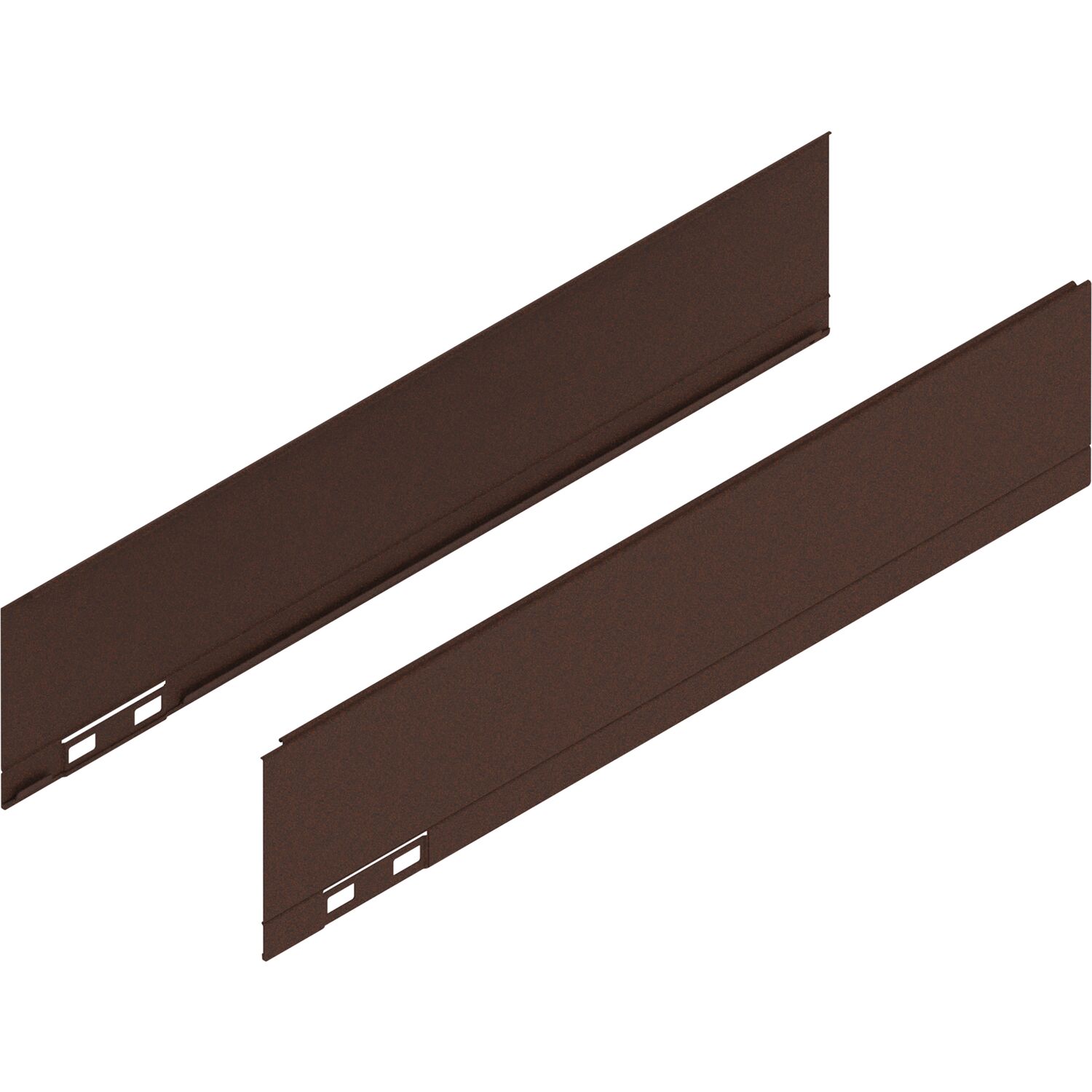 blum LEGRABOX special edition Dekorelement Höhe M, NL 400 mm, Noble Rust