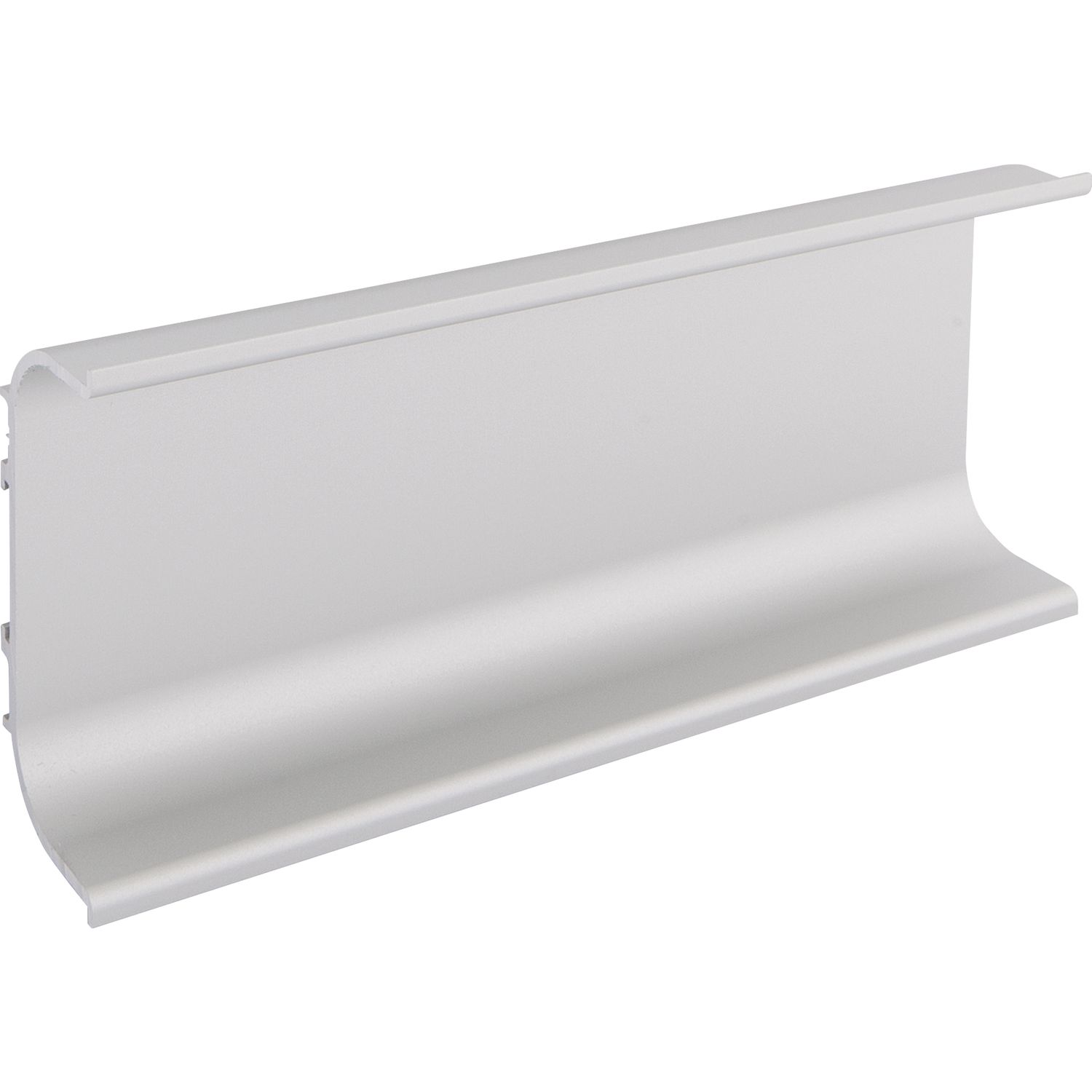 ninka Griffmulde Aktor C-Profil horizontal, Länge 5000 mm, Aluminium natur eloxiert