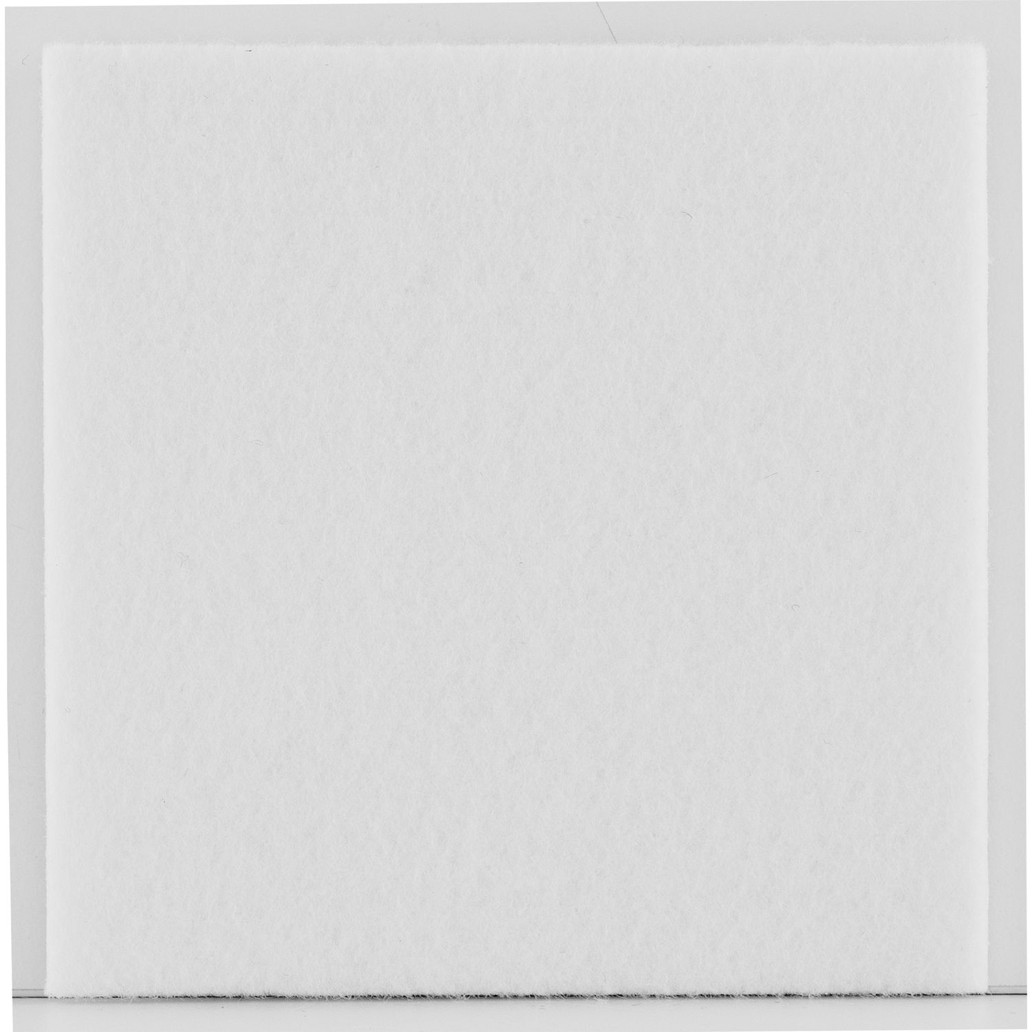Filzgleiter 100 x 100 x 3,5 mm selbstklebend weiß