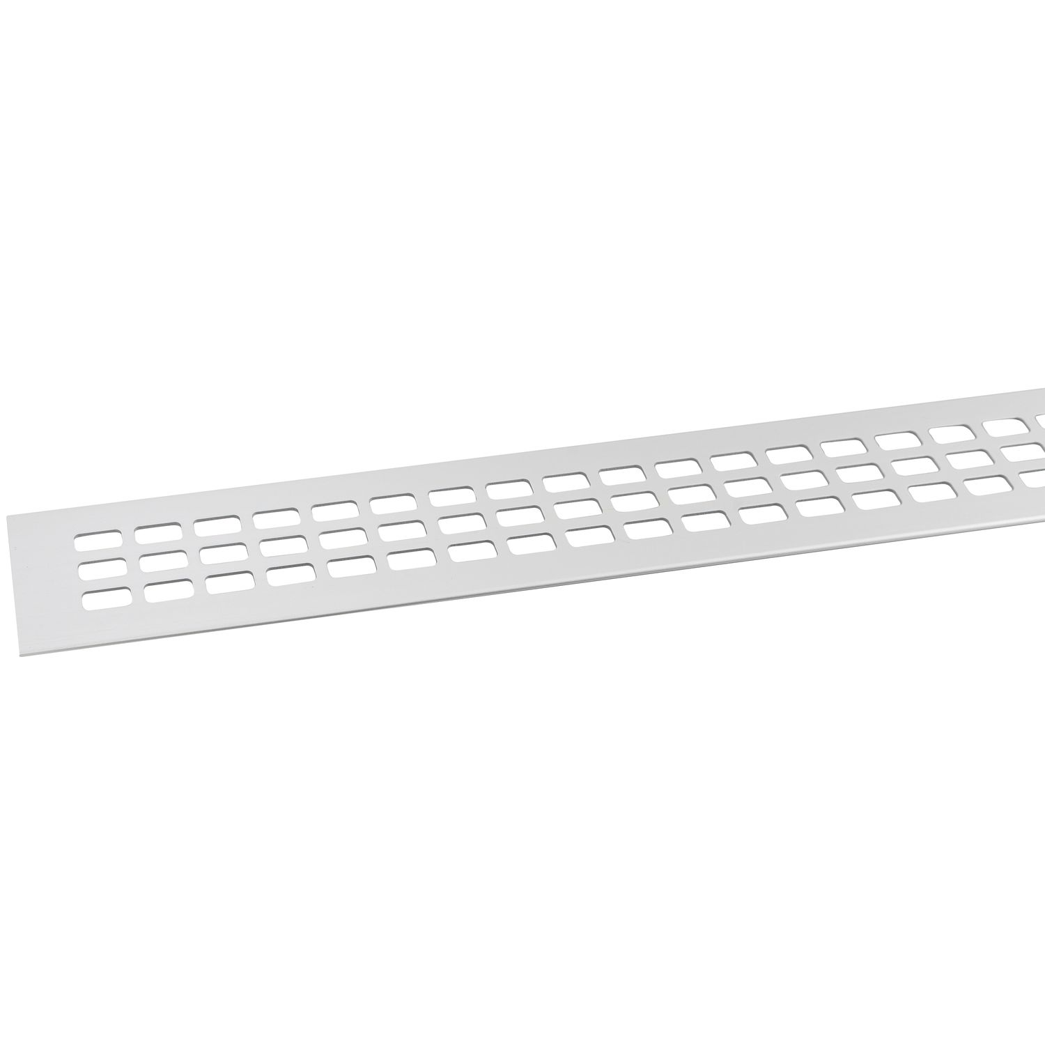 Lüftungsgitter Aluminium natur eloxiert 60X800 mm
