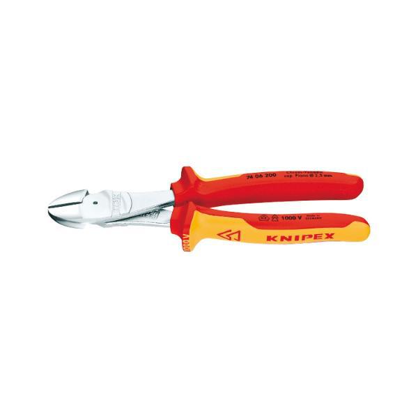 Knipex VDE-Kraft-Seitenschneider DIN 5749 Länge 200 mm