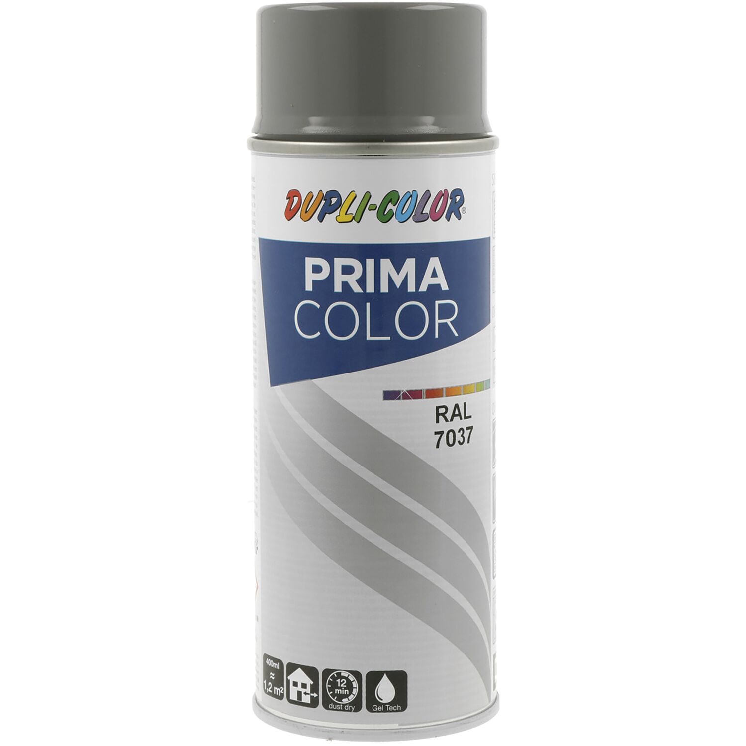 Dupli-Color Lackspray Prima 400ml staubgrau glänzend RAL 7037 (400 ml)