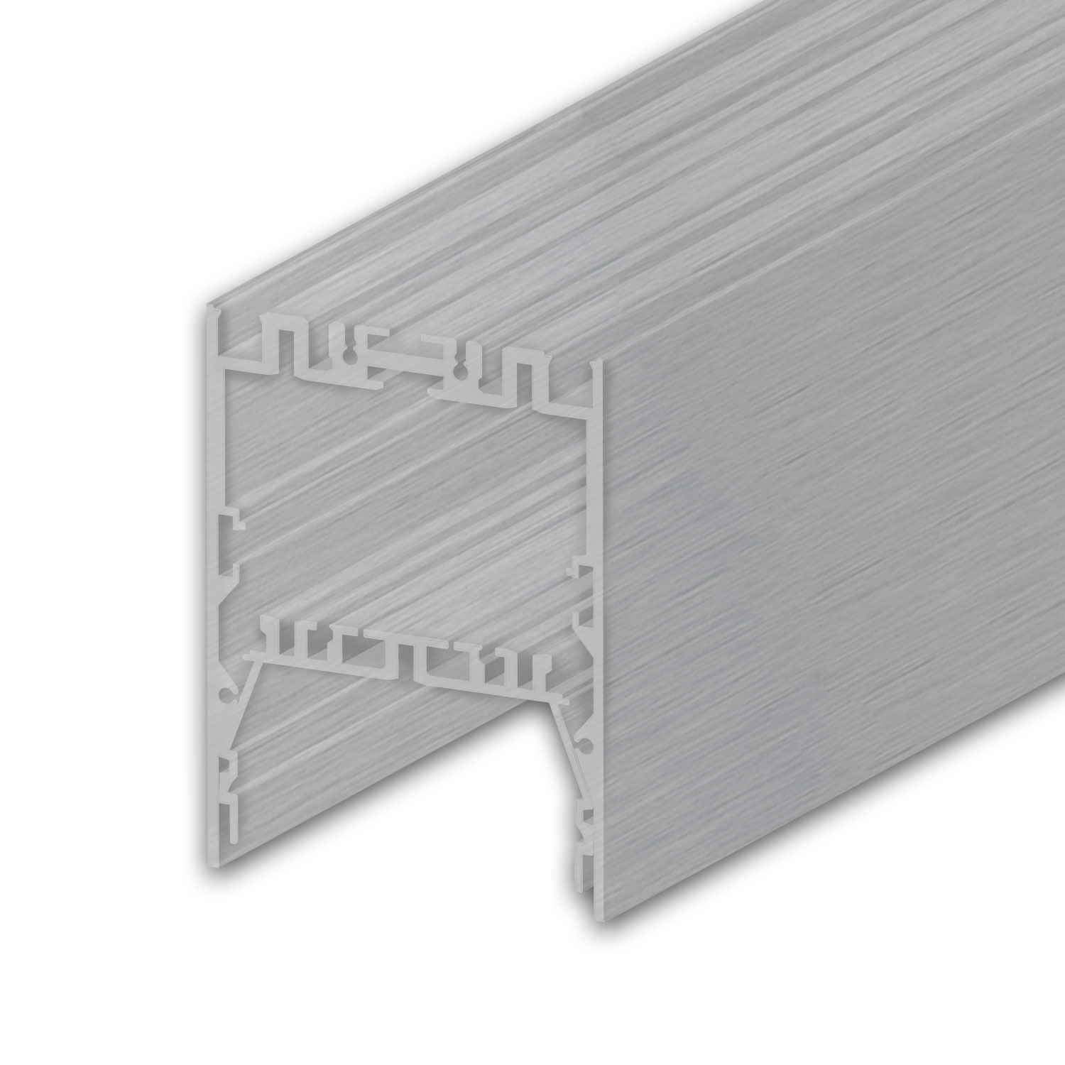 ISOLED LED Leuchtenprofil LAMP40 Aluminium silber pulverbeschichtet 300 cm