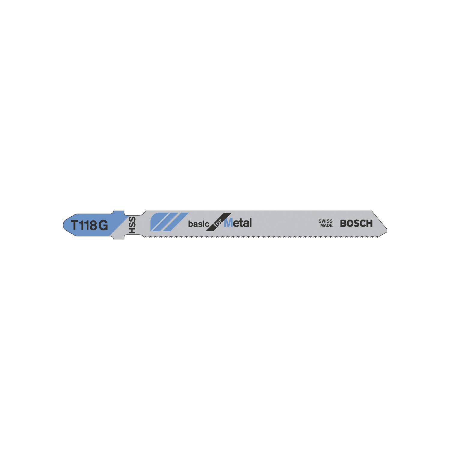 Bosch Stichsägeblatt T118G Metall - 5 Stück
