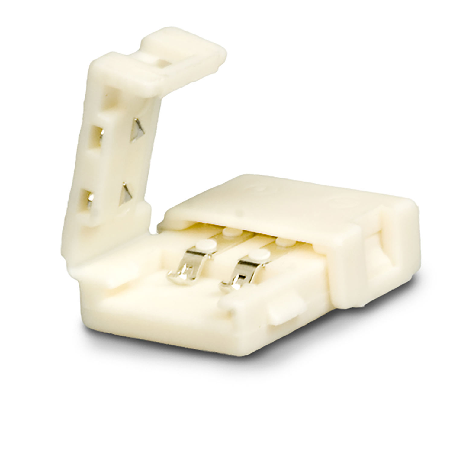 ISOLED Clip-Verbinder (max. 5A) C1-28 für 2-pol. IP20 Flexstripes mit Breite 8mm Pitch >12mm