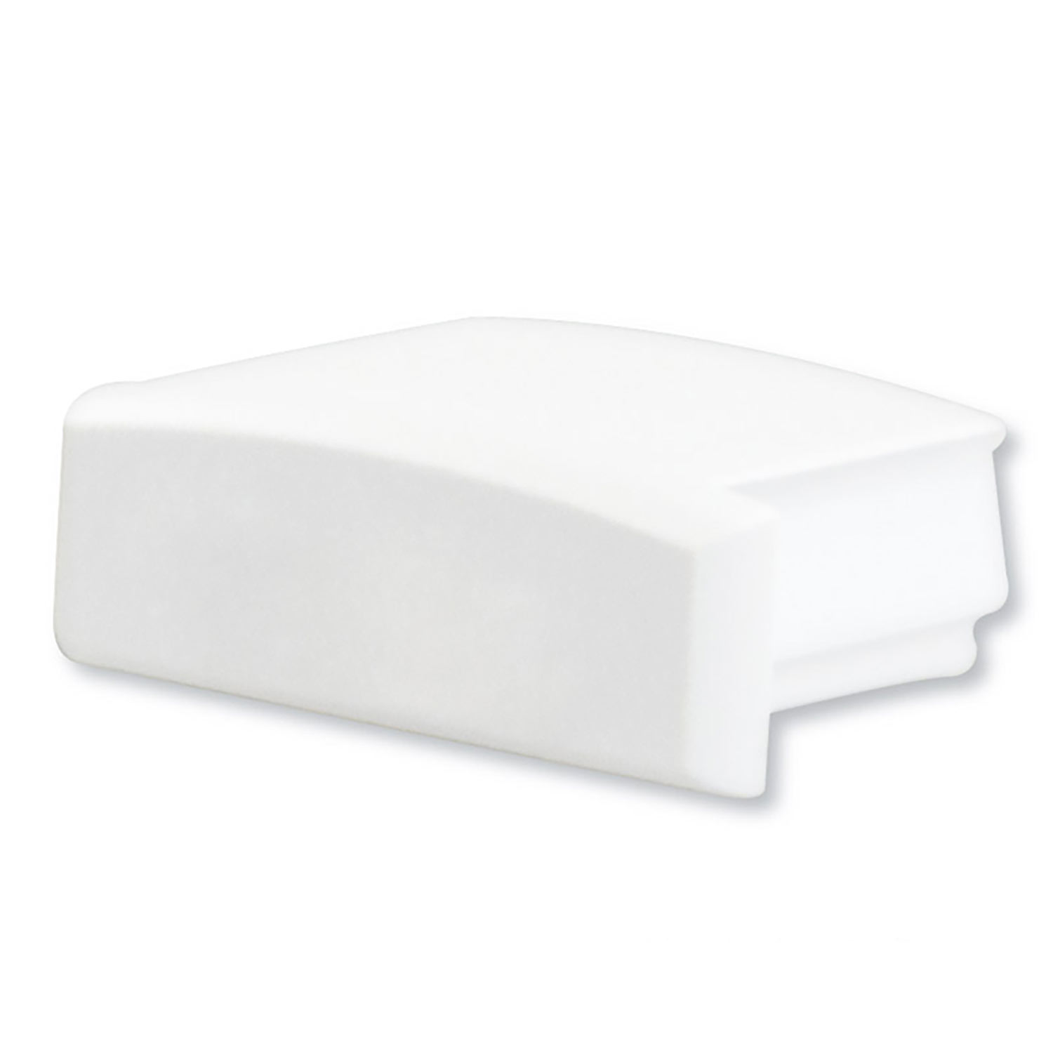 ISOLED Endkappe EC1W weiß für Profil SURF12 FLAT 1 STK