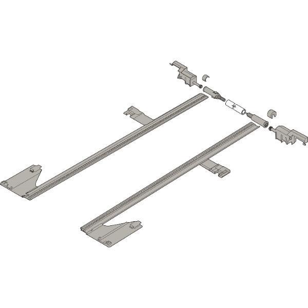 blum MOVENTO Seitenstabilisierungs-Set bis Nennlänge 400 mm ZS7M400MU