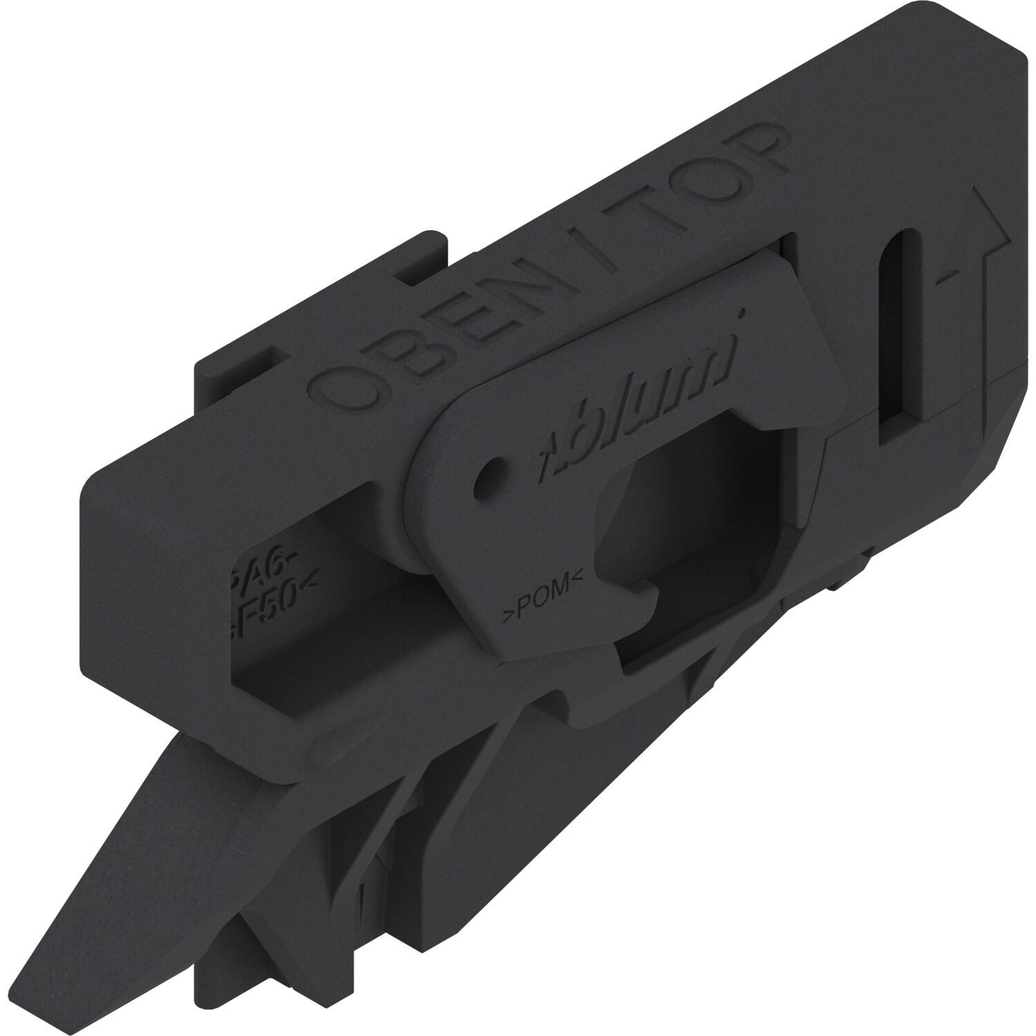 blum CABLOXX Verriegelungseinheit links, Kunststoff schwarz