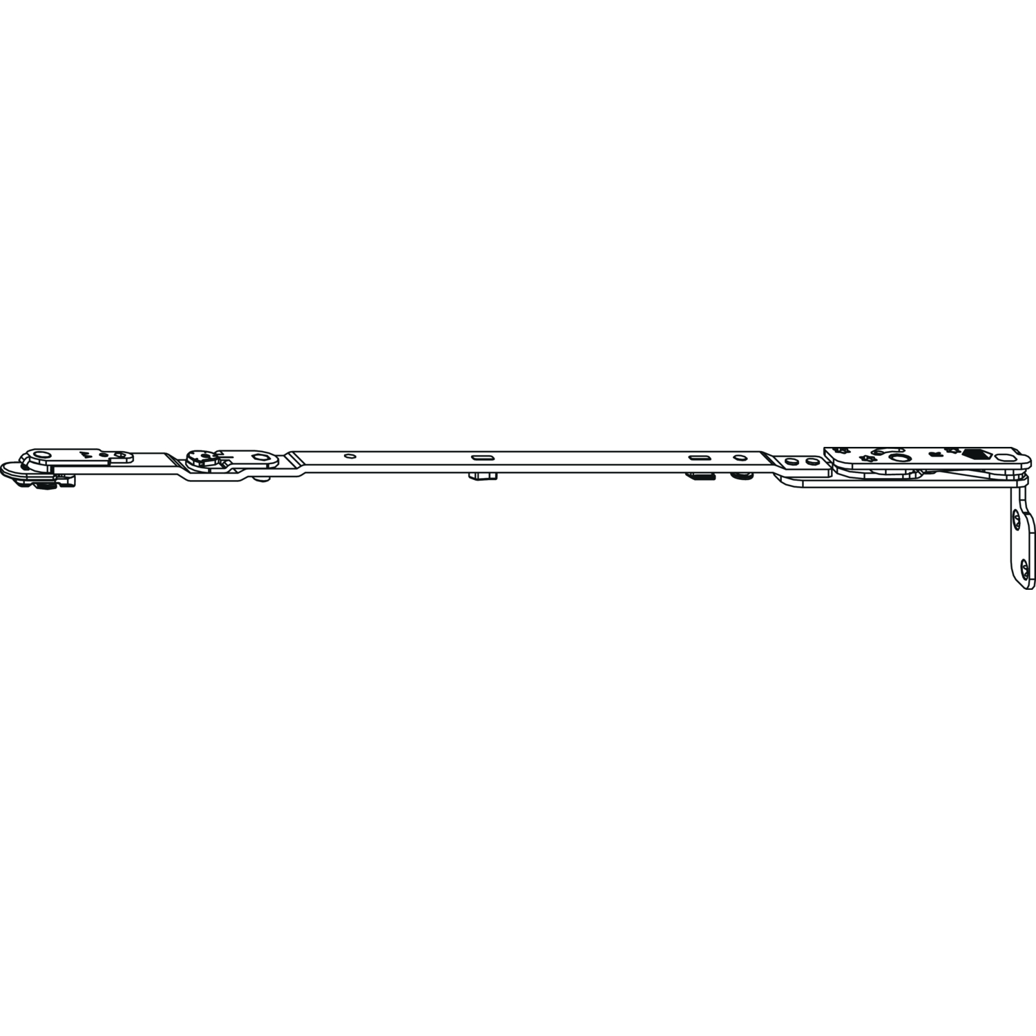 Maco #217475 MACO DK-Scherenarm POWER 13V Holz FT24 FFB 801-1300 mm silber links (217475)