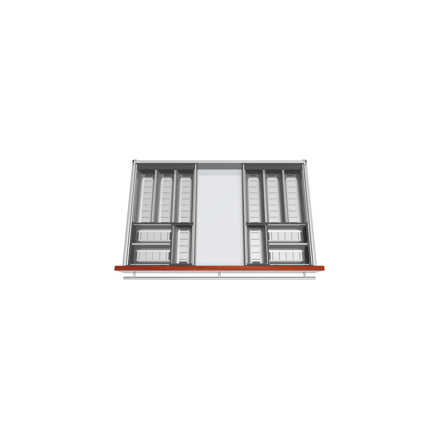 blum ORGA-LINE Schalen-Set KB 800 - 899/NL 550 mm Edelstahl/Kunststoff