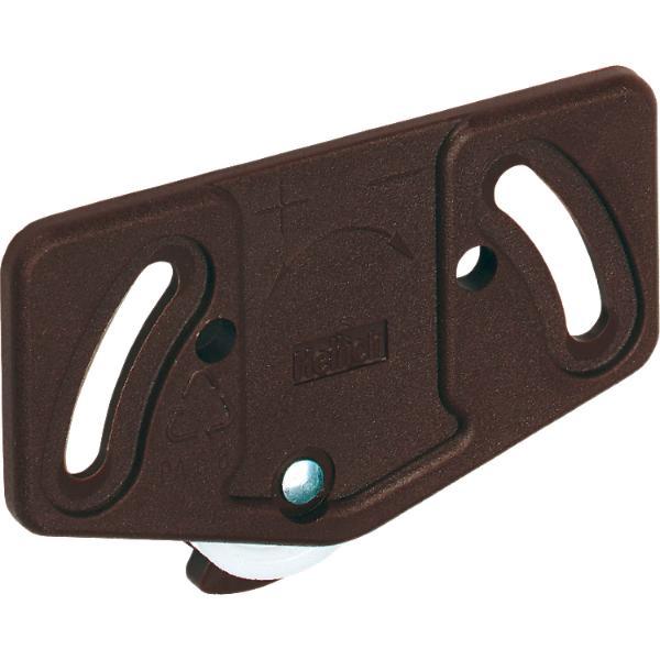 Hettich SlideLine 55 Laufteil - zum Anschrauben, 15 Kg, Kunststoff braun