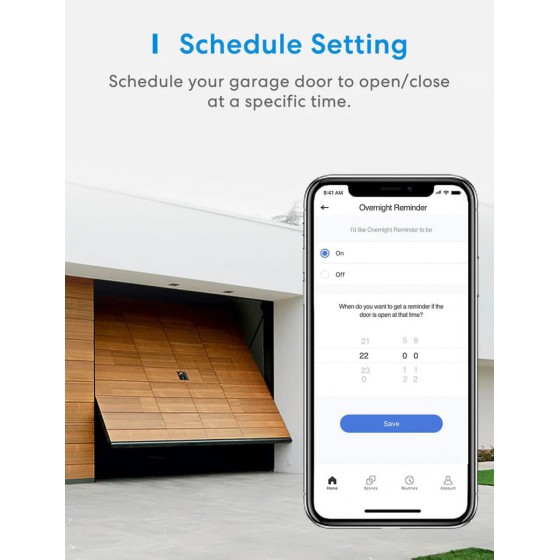 Meross Smarter Garagentor Schaltaktor HomeKit MSG100HK
