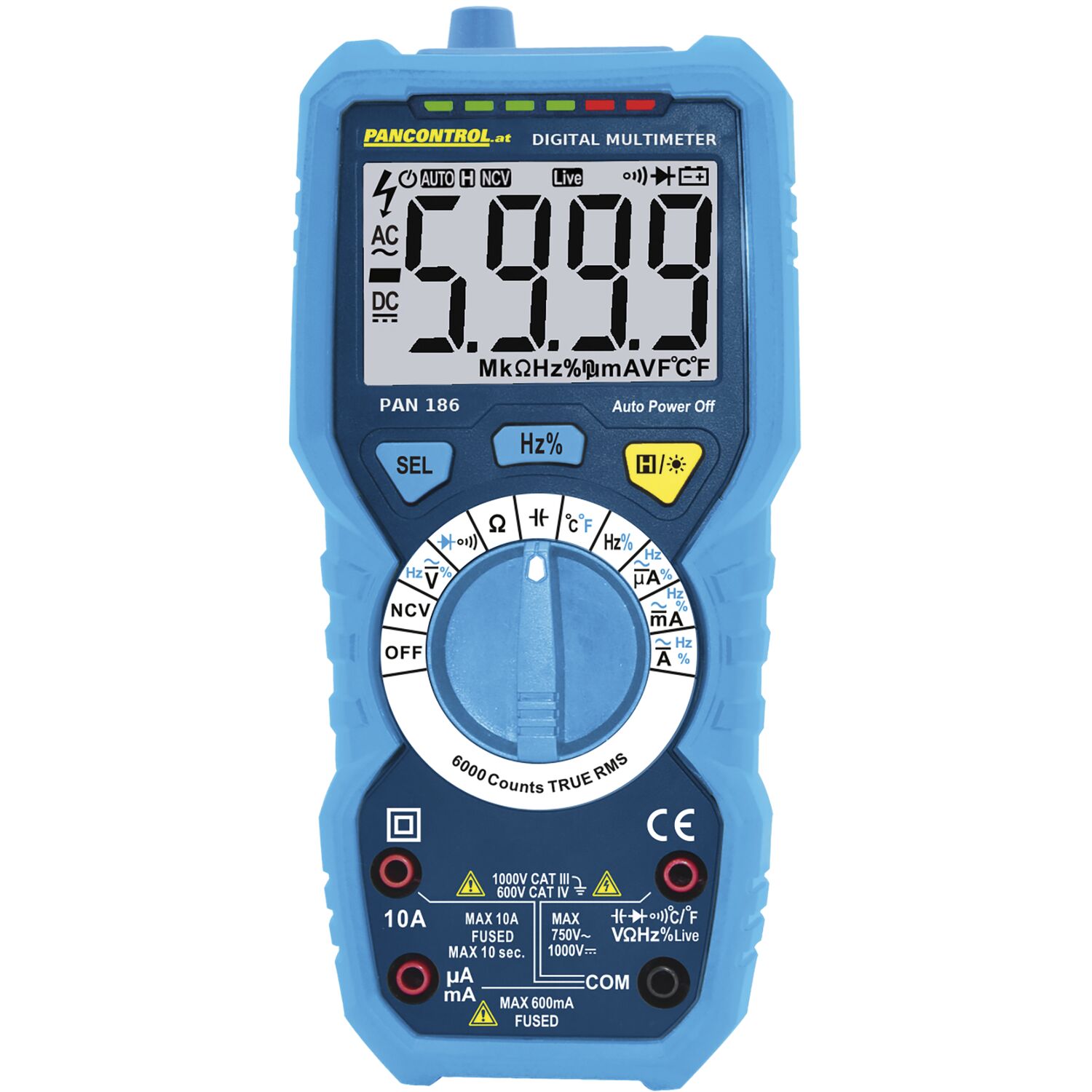 Pancontrol Profi-Digital-Multimeter PAN186 True RMS
