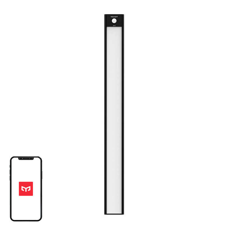 Yeelight Schrankleuchte mit Sensor 40cm schwarz 4000K