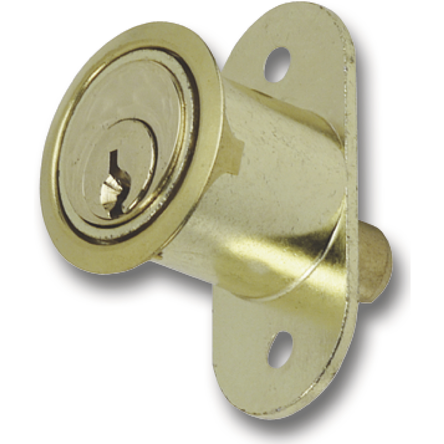 JuNie 2960 Zylinder-Druckschloss verschiedensperrend Zylinder Messing poliert