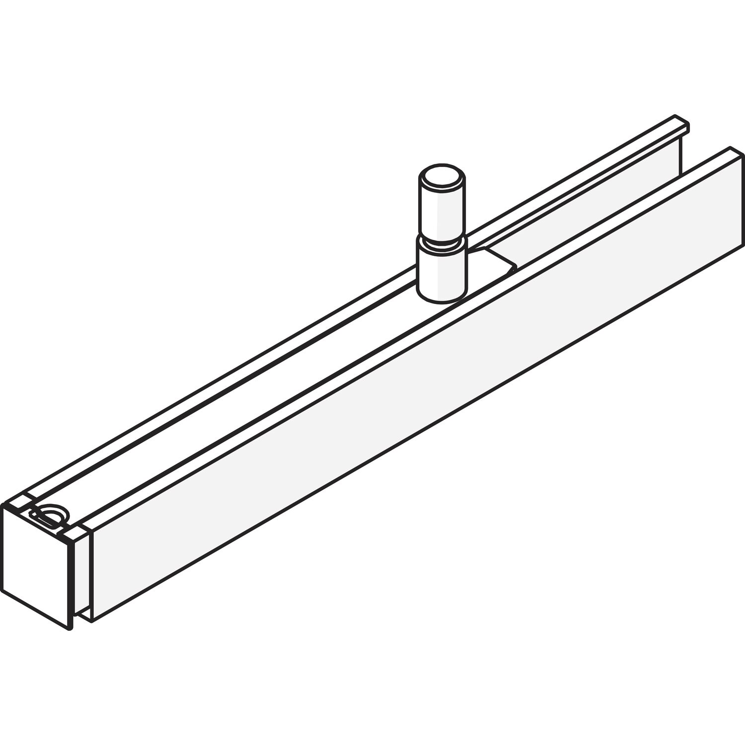 Hawa HAWA-Junior 80/100 B Tragprofil M10-Aufhängeschraube Standard