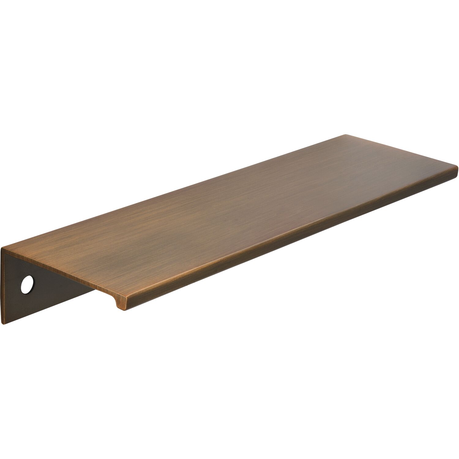 SIRO Griffleiste Crevan LA 128 mm, Länge 145 mm, Aluminium Messing schwarz gebürstet