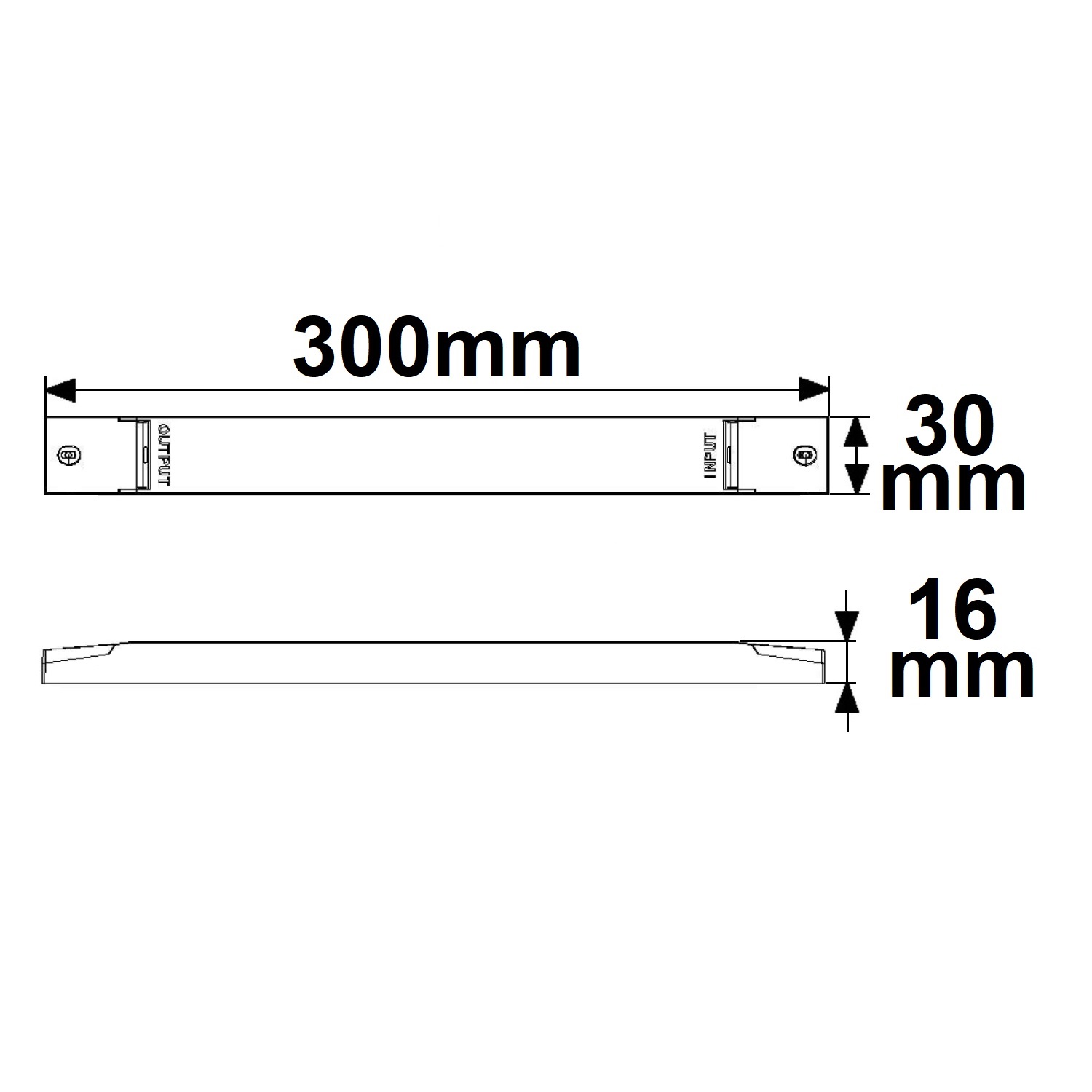 ISOLED LED PWM-Trafo 24V/DC 0-30W Push/DALI-2 dimmbar SELV ultraflach