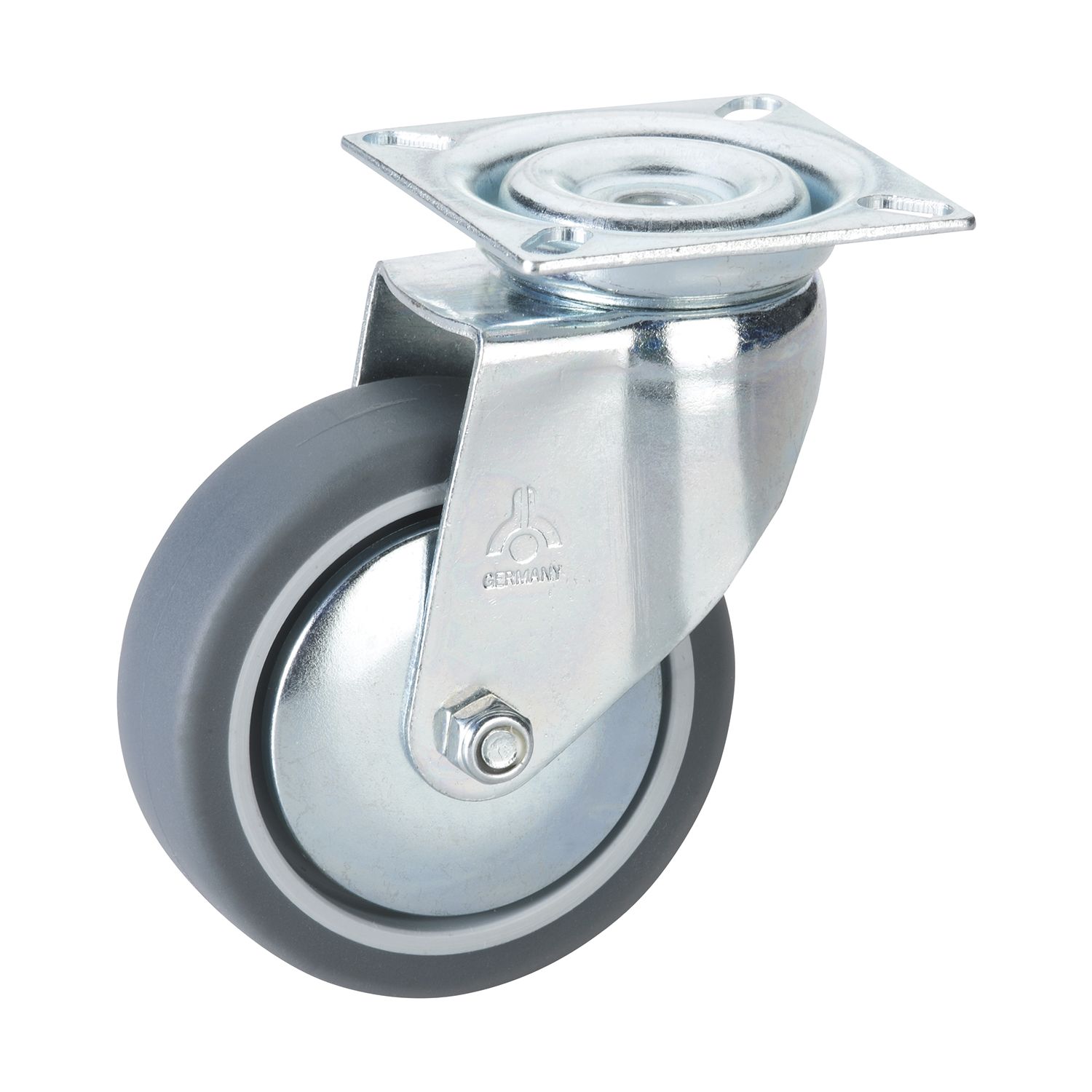 Dörner + Helmer Lenkrolle TPE Fadenschutz 75 mm 50 kg