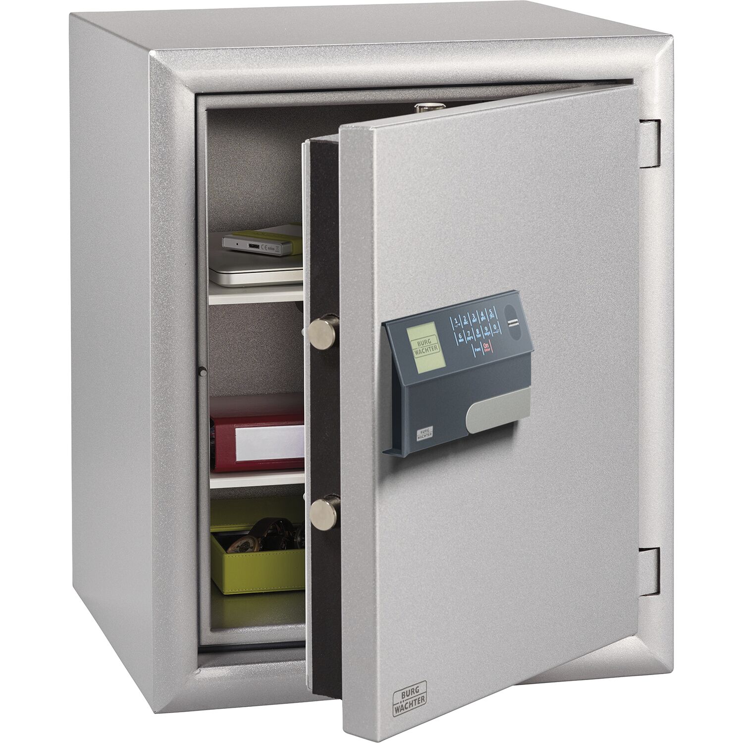 Burg-Wächter Wertschutzschrank Diplomat MTD 760 E FP silber-metallic