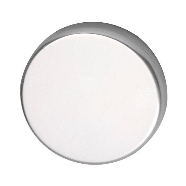 Grundmann Blindrosette WG ø 50 mm, mit Anschraubträger "T", silber eloxiert