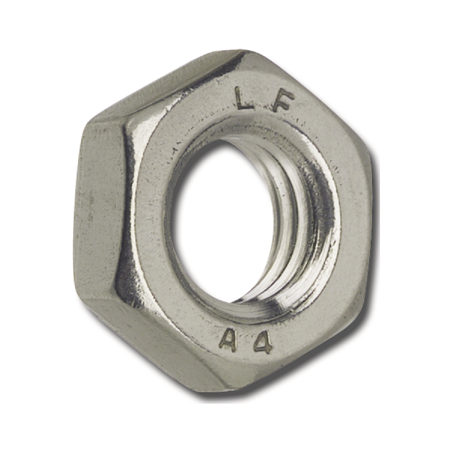 ISO4035 M 3 Edelstahl A2 flache Sechskantmutter (DIN439-2) (1000 Stück)