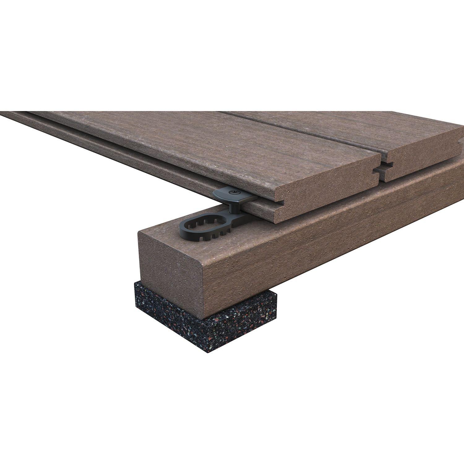 Karle & Rubner K&R Terraflex N6 mit Bohrschraube A4, 5x35mm für Aluminium-Unterkonstruktion