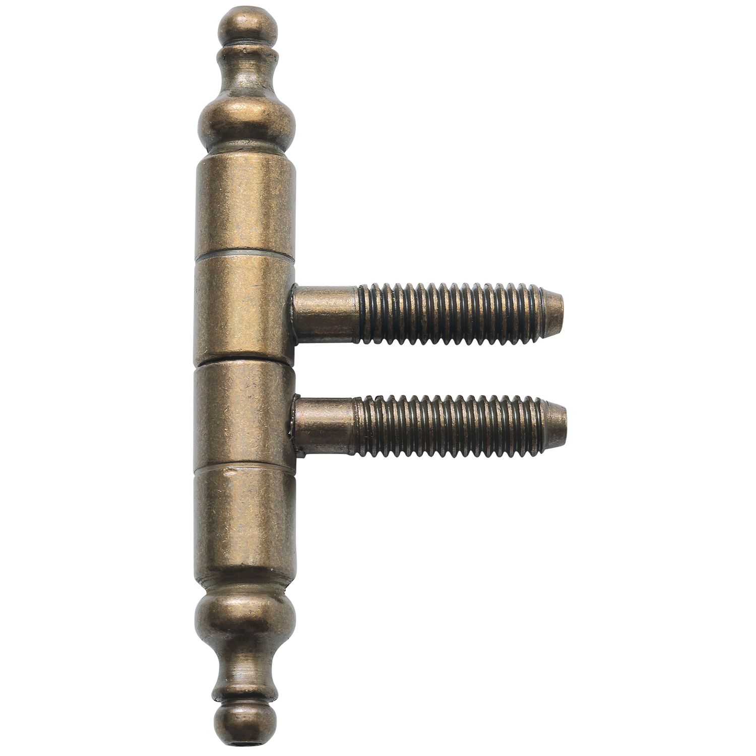 secOtec Einbohrband zweiteilig Zierkopf 9mm patiniert (2Stk)