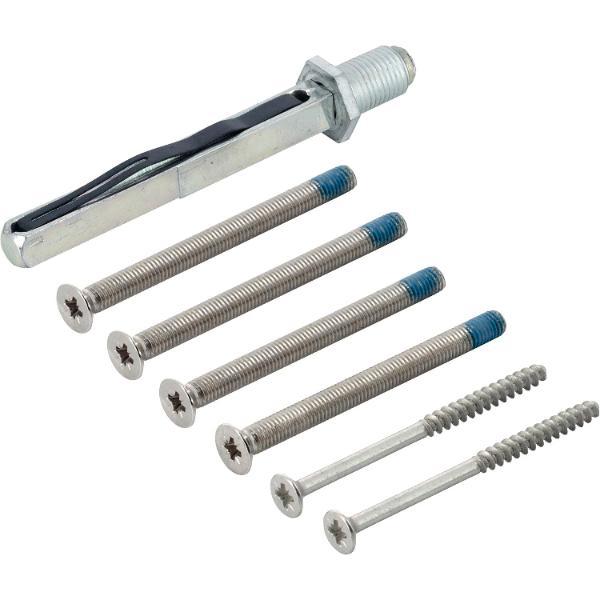 Hoppe HOPPE Befestigungsset für Wechselgarnituren SERTOS, mit Vierkantstift 8,5 x 90