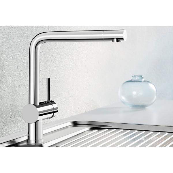 BLANCO Küchenarmatur Linus 514019 druckfest Chrom