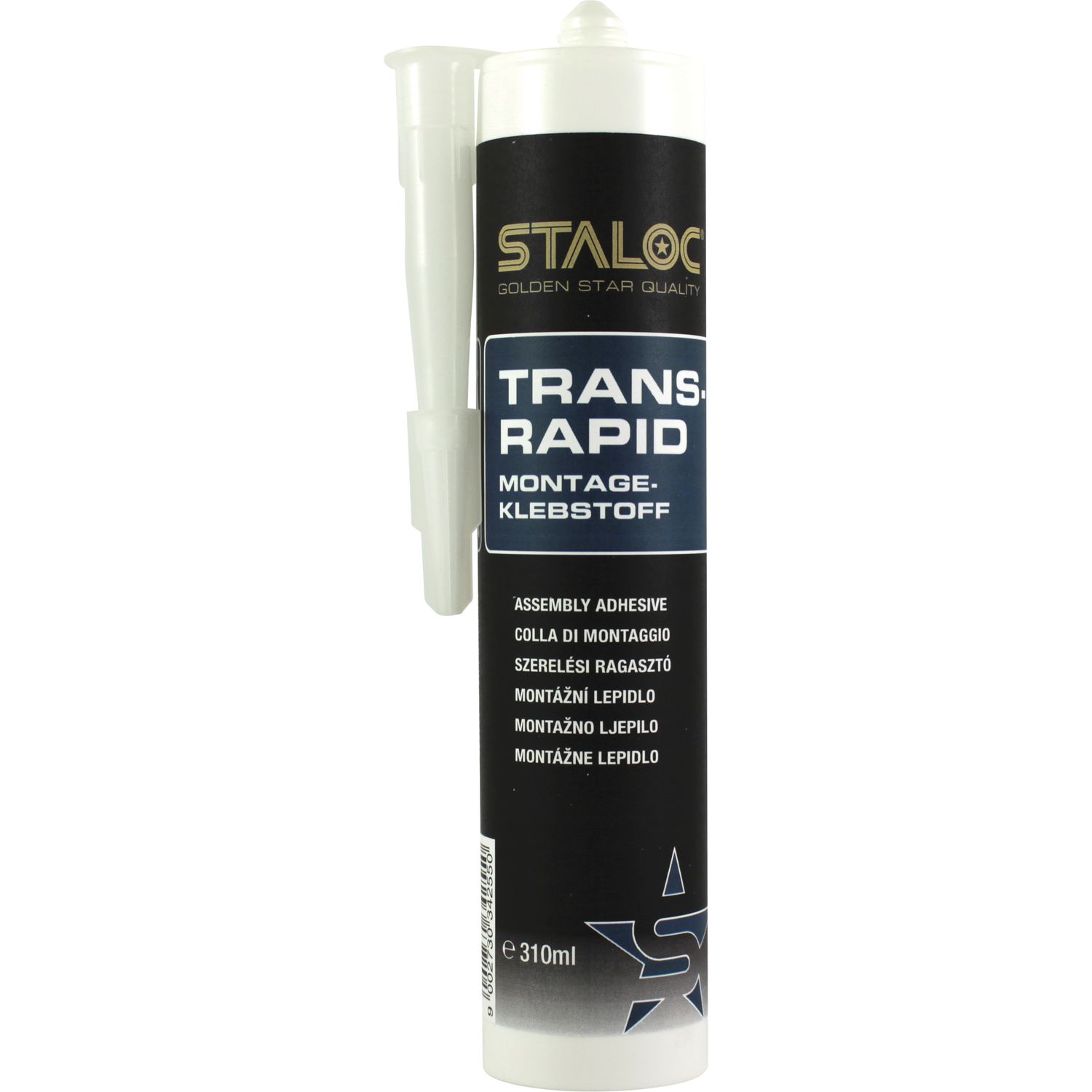 STALOC PU Montagekleber Trans Rapid 310ml transparent (310 ml)