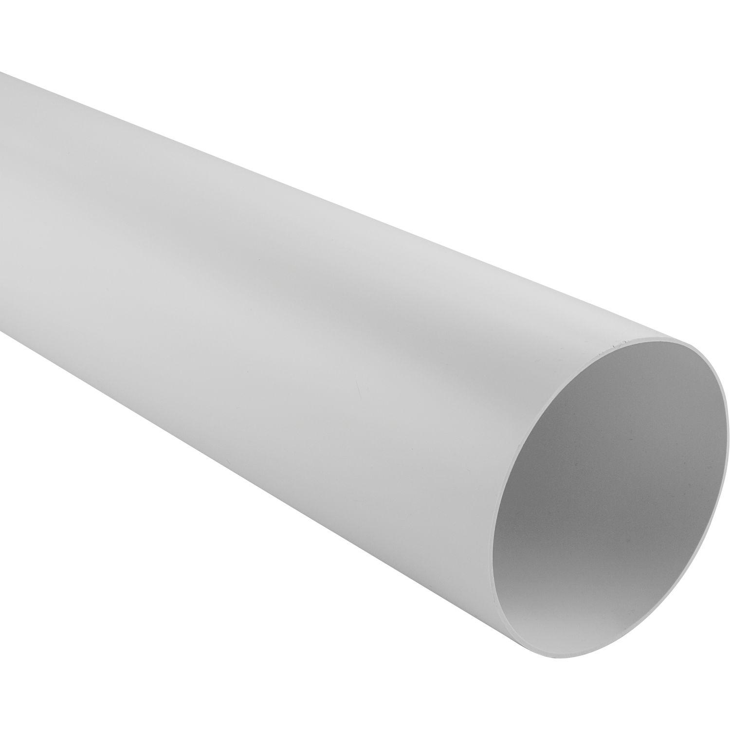 IKM Rundrohr 1000 mm Kunststoff, System 125 ()