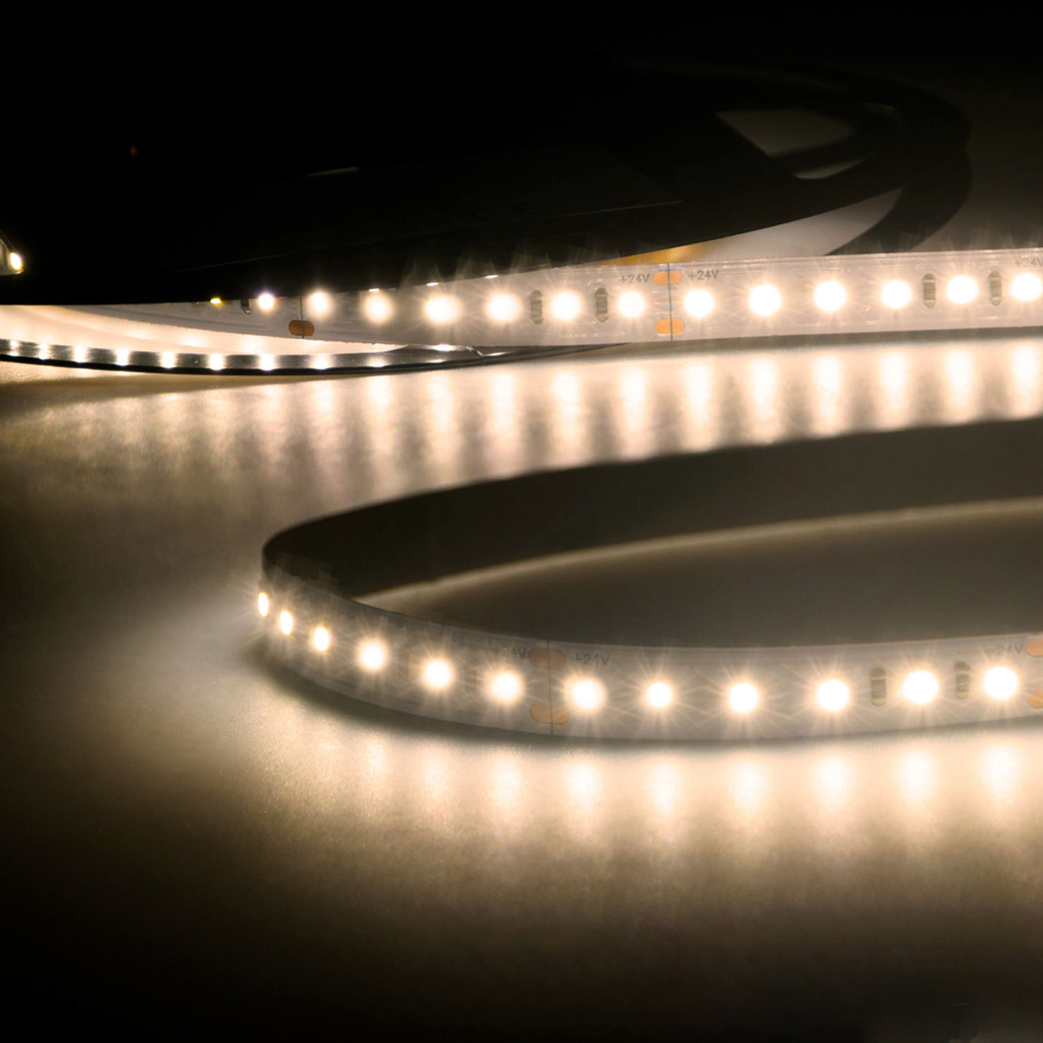 ISOLED LED CRI930 CC Flexband 24V DC 12W IP20 3000K 15m Rolle 120 LED/m