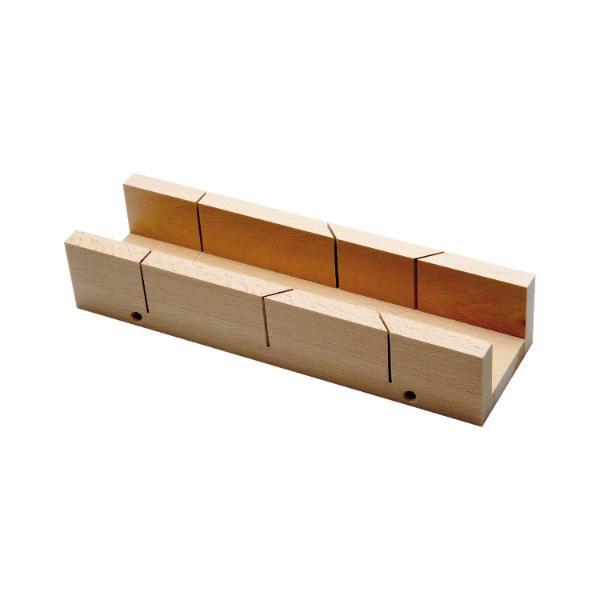 Gehrungsschneidlade aus Holz Länge 300 mm