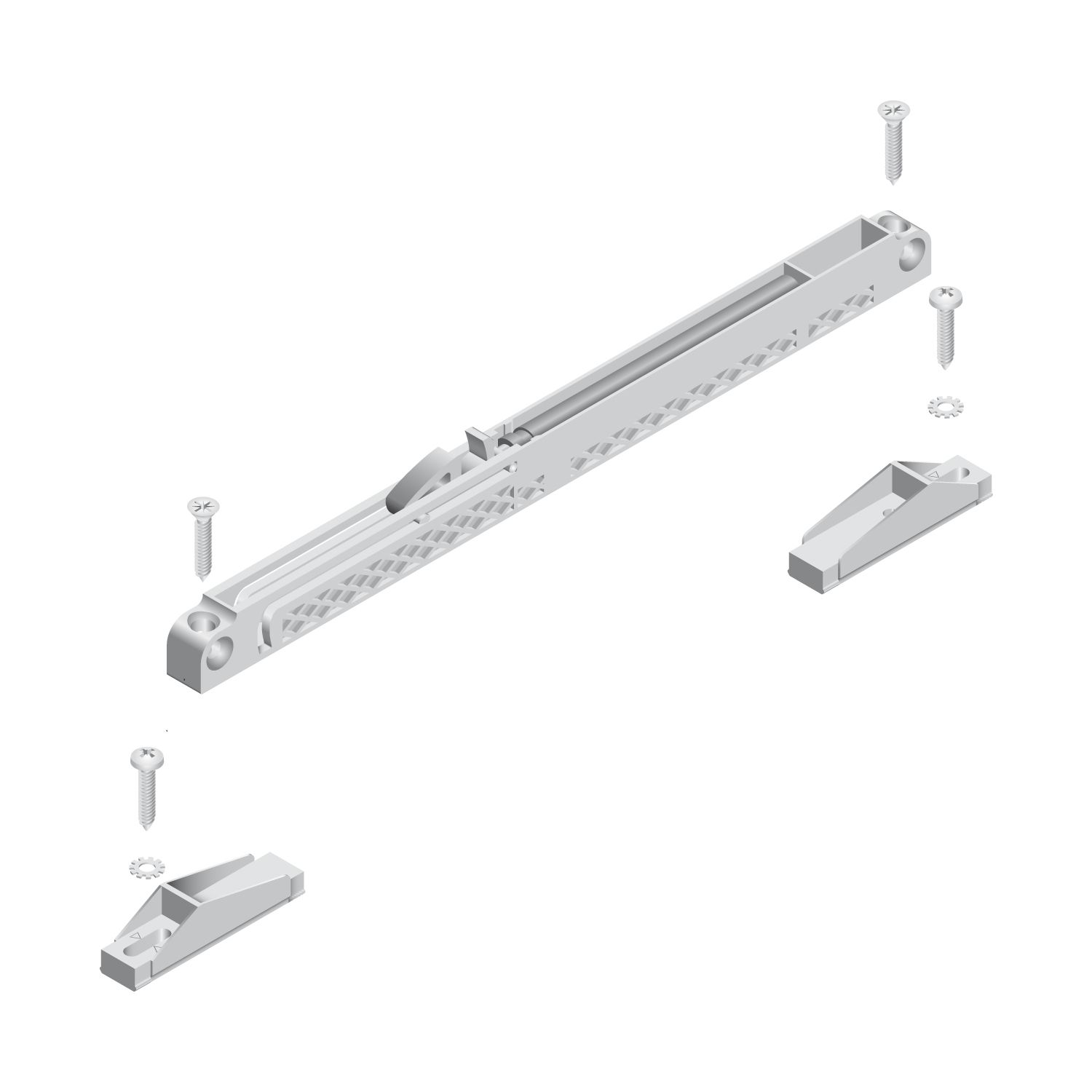 Cinetto PS06 Dämpfung 40 kg, Kunststoff grau