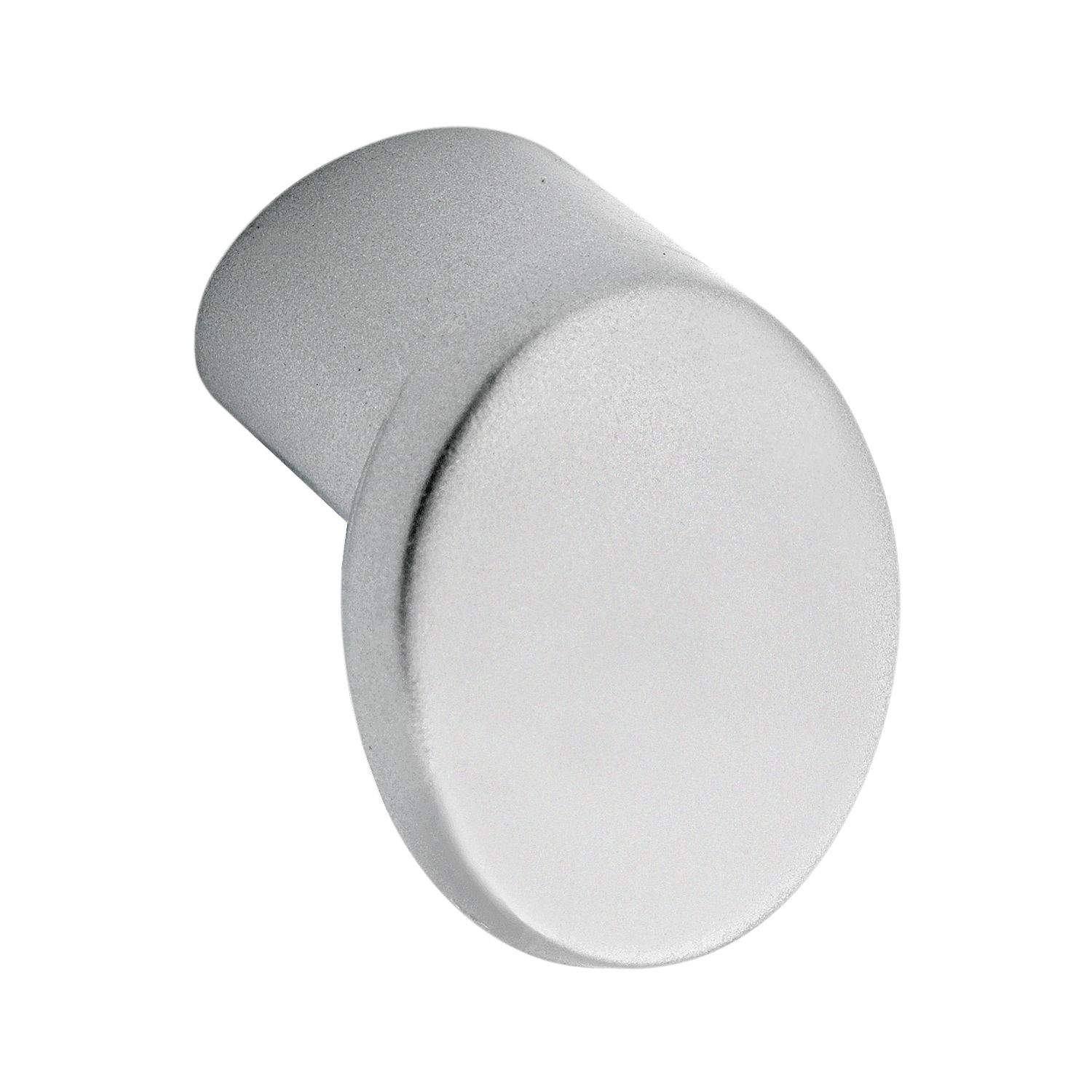 Knopf Fama ø 21 mm, Tiefe 21 mm, ZN alufarbig