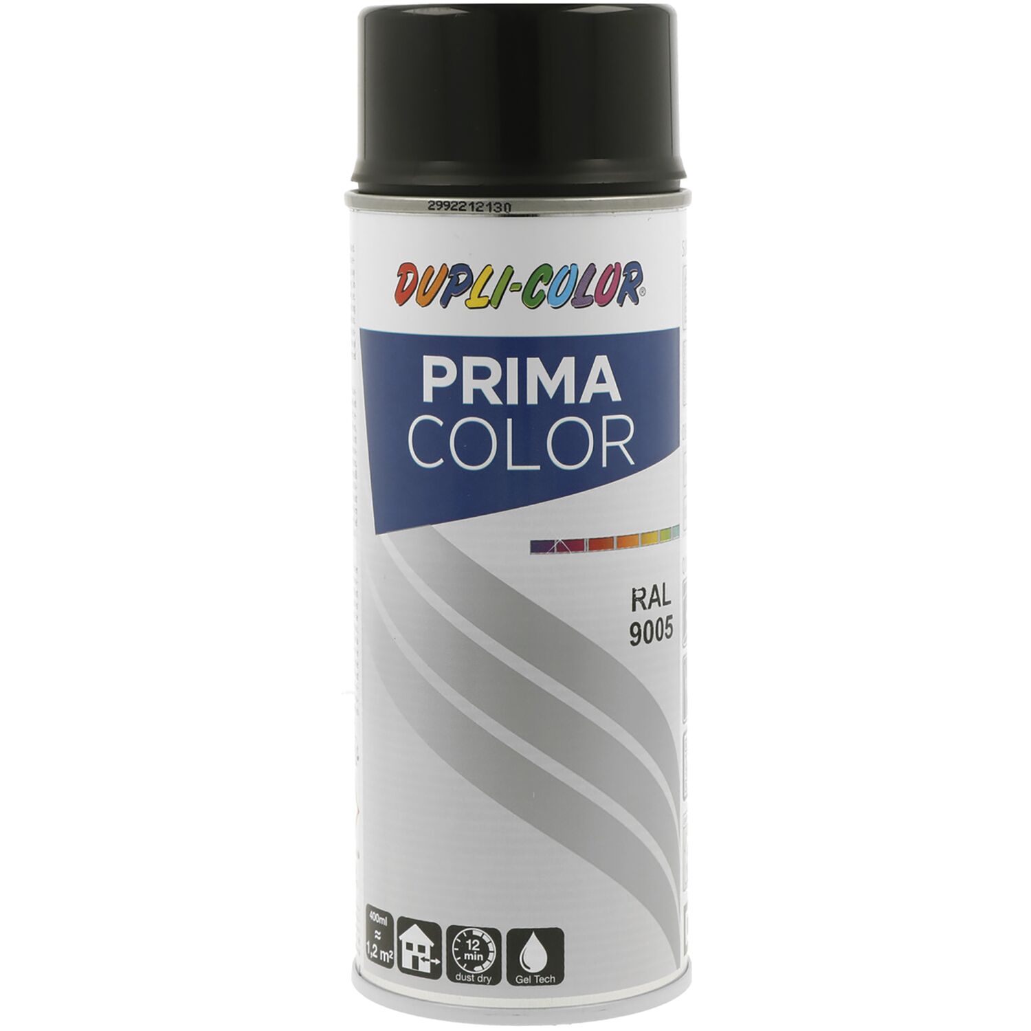 Dupli-Color Lackspray Prima 400ml tiefschwarz matt RAL 9005 (0.4l)