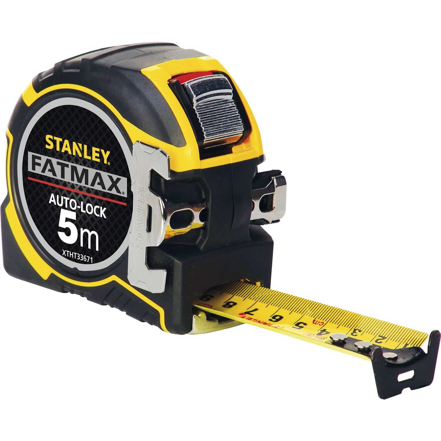 Stanley Rollbandmaß FatMax PRO Autolock 5 m EG-Prüfzeichen Genauigkeit II