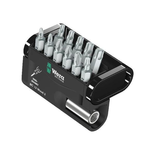 Wera Bit-Check 12 Wood 2 Phillips/Pozidriv/Torx® 12-teilig