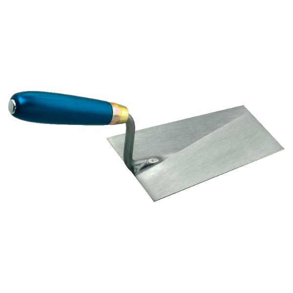 Kaufmann Maurerkelle aus Normstahl mit 180mm konisch geschliffenem Blatt