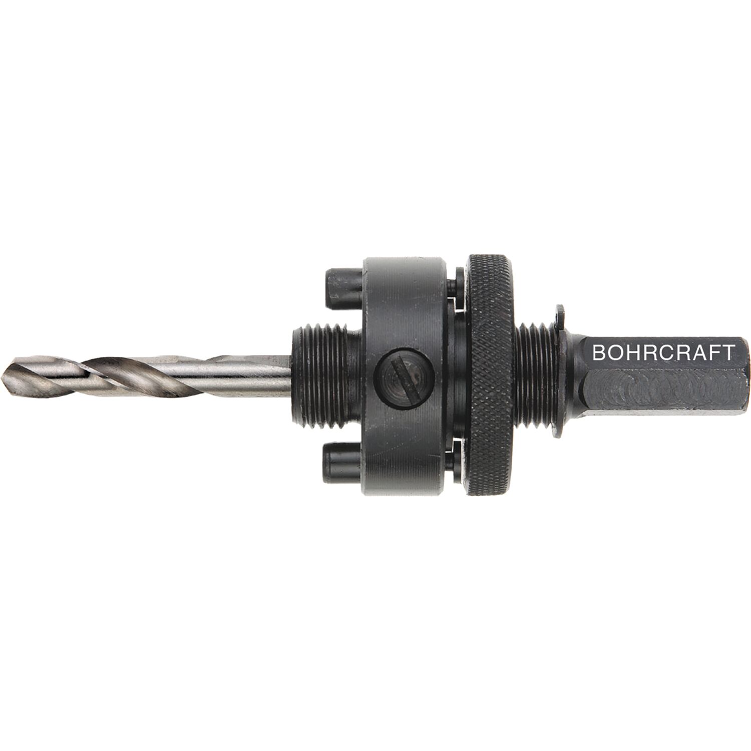 Bohrcraft Lochsägenschaft AS3 m. Zentrierbohrer f. Lochsäge 32-210 mm