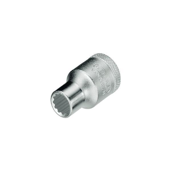 Gedore Steckschlüssel-Einsatz D19 DIN3124 1/2"vierkant 8.0 mm zwölfkant