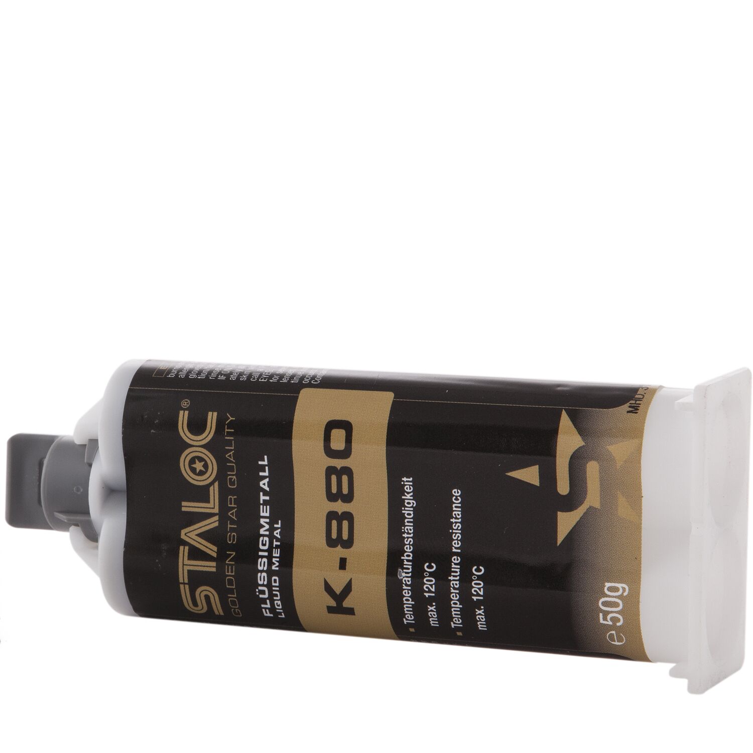 STALOC K-880 Flüssigmetall 50ml grau, ohne Mischer