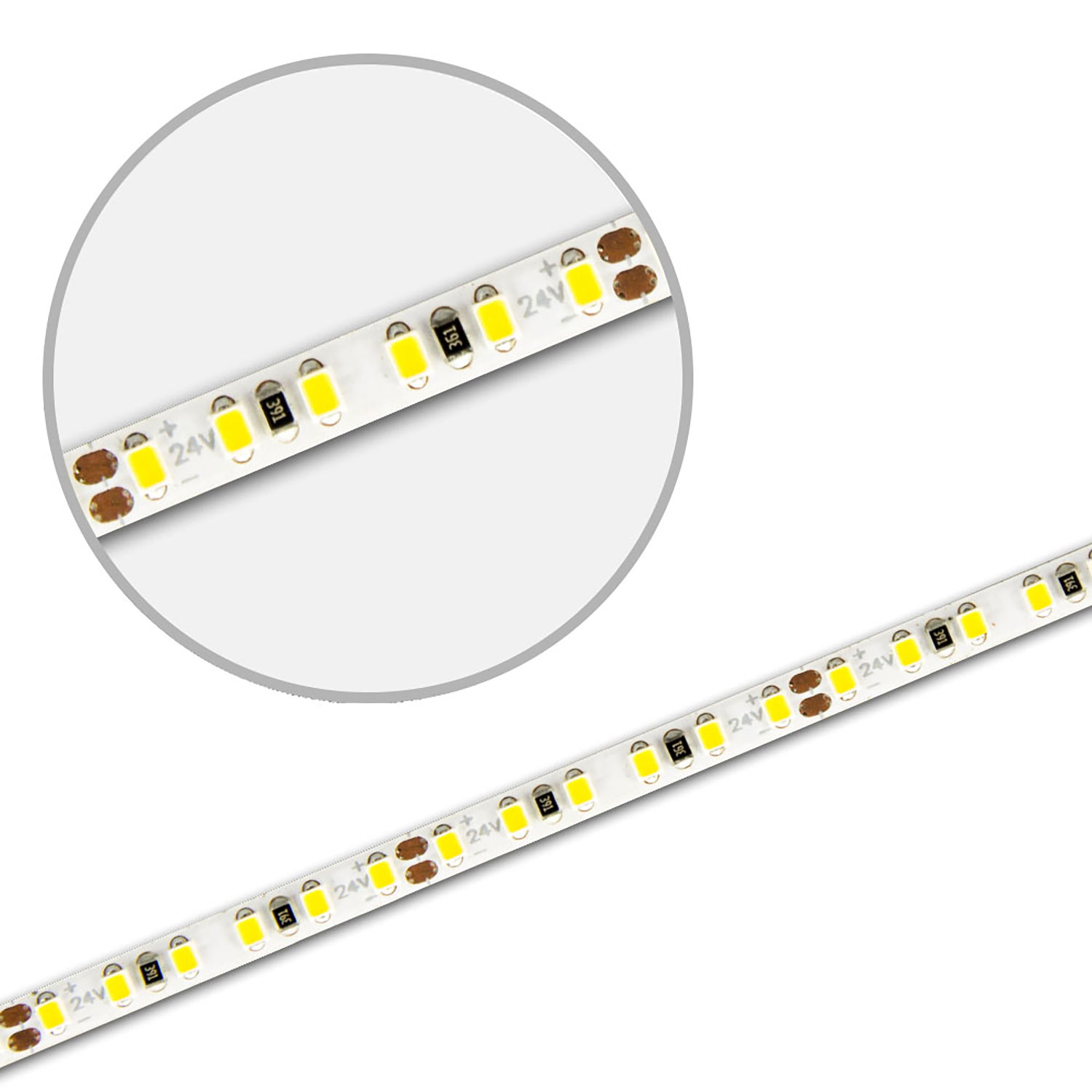 ISOLED LED CRI940 MICRO Linear Flexband 24V DC 10W IP20 4000K 5m Rolle 240 LED/m